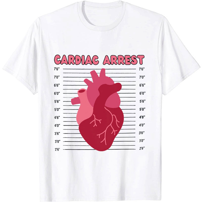 Cardiac Arrest Medical Nurse T-shirt