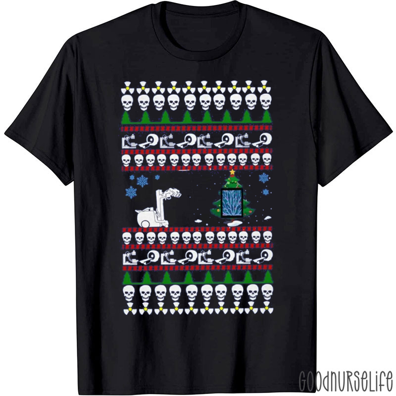 Medical Imaging Ugly Christmas T-Shirt