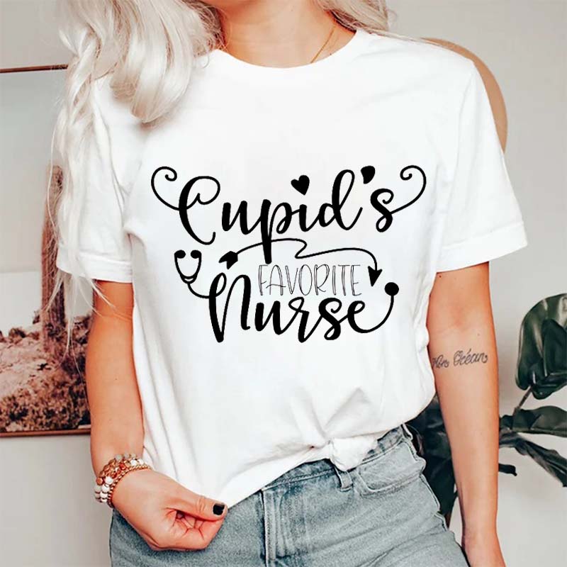 Cupid's Favorite Nurse T-Shirt