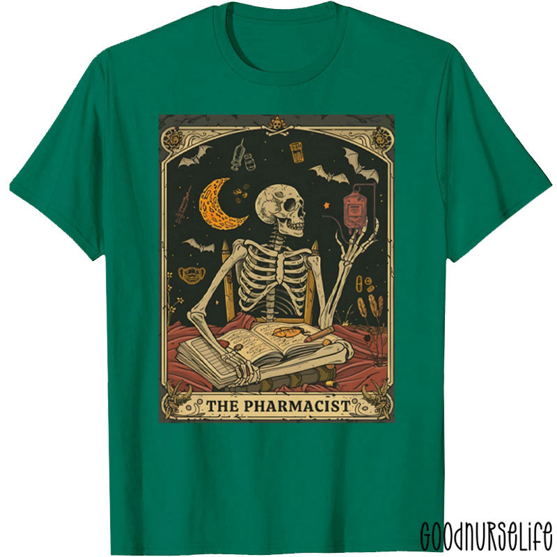 The Pharmacist Tarot Card Nurse T-Shirt