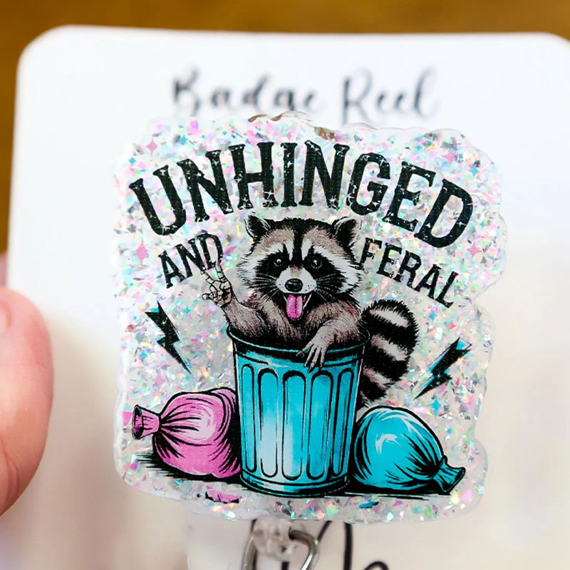 Unhinged And Feral Badge Reel