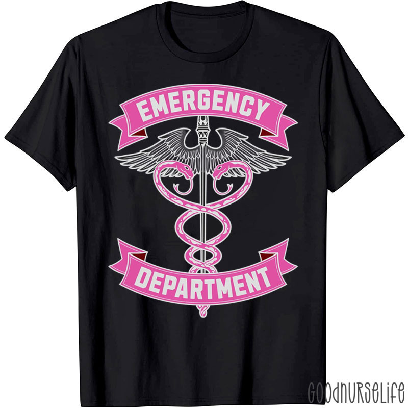 ER Emergency Department Snake Nurse T-Shirt