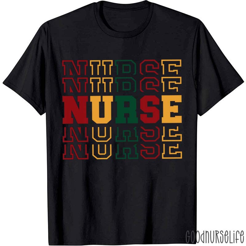 I Am Black History Nurse T-Shirt