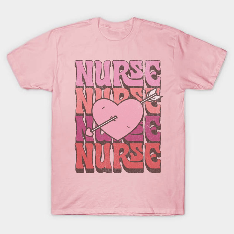 One Arrow Through The Heart Nurse T-Shirt