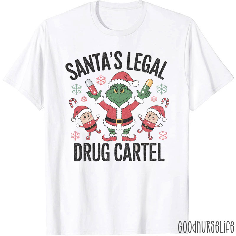 Santa's Legal Drug Cartel T-Shirt