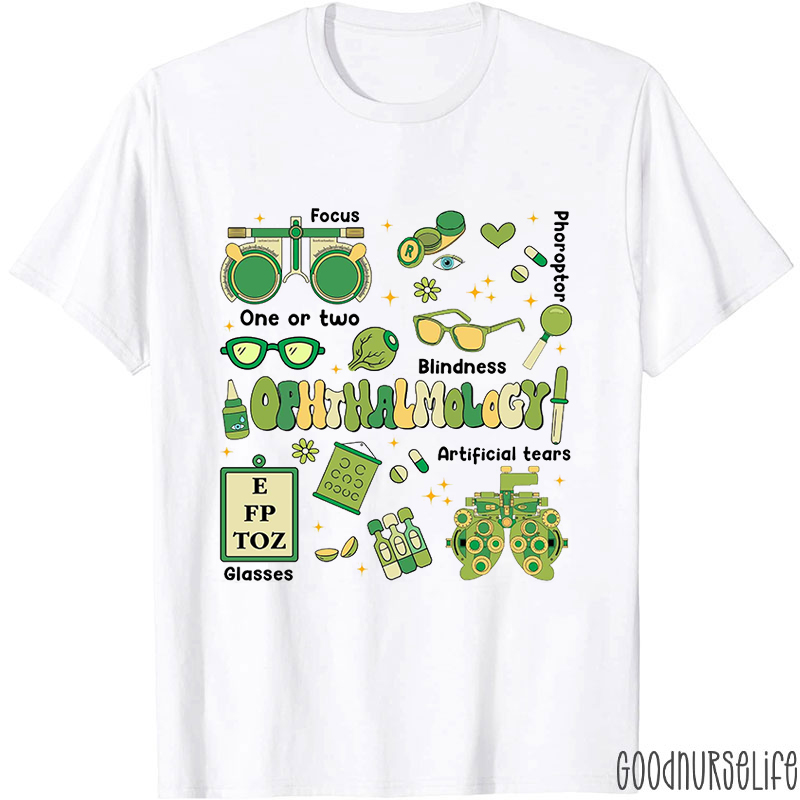Ophthalmology Stuff Nurse T-Shirt