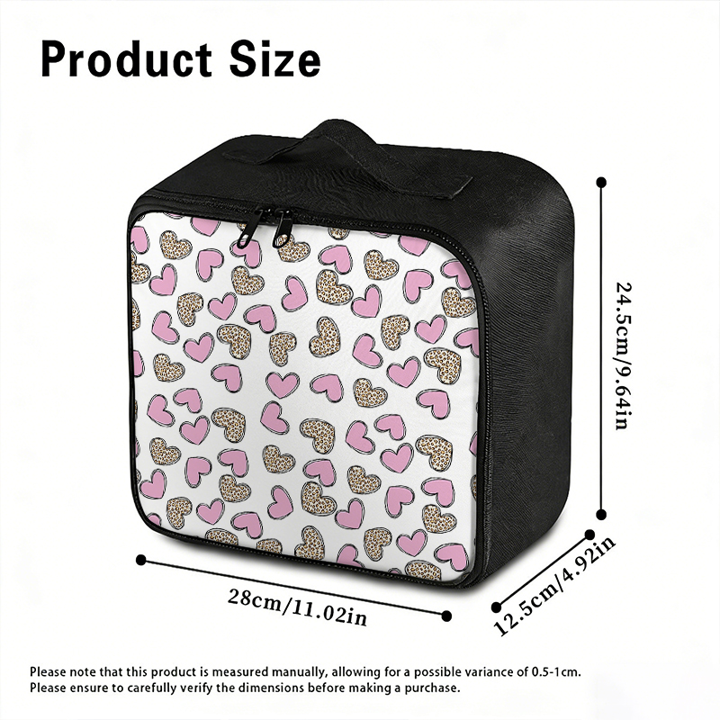 Pink Leopard Love Nurse First Aid Kit Bag