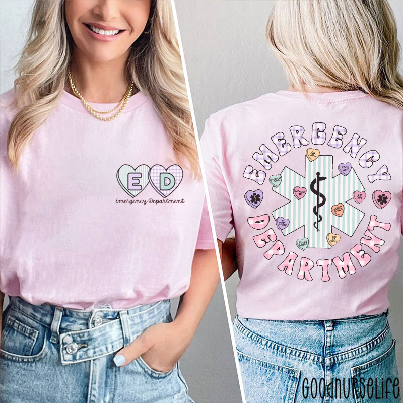 Personalized The ED Rules Two Sided T-Shirt