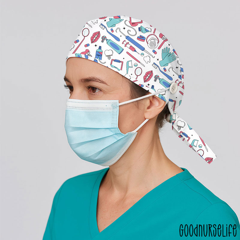 Go Floss Yourself Nurse Scrub Cap