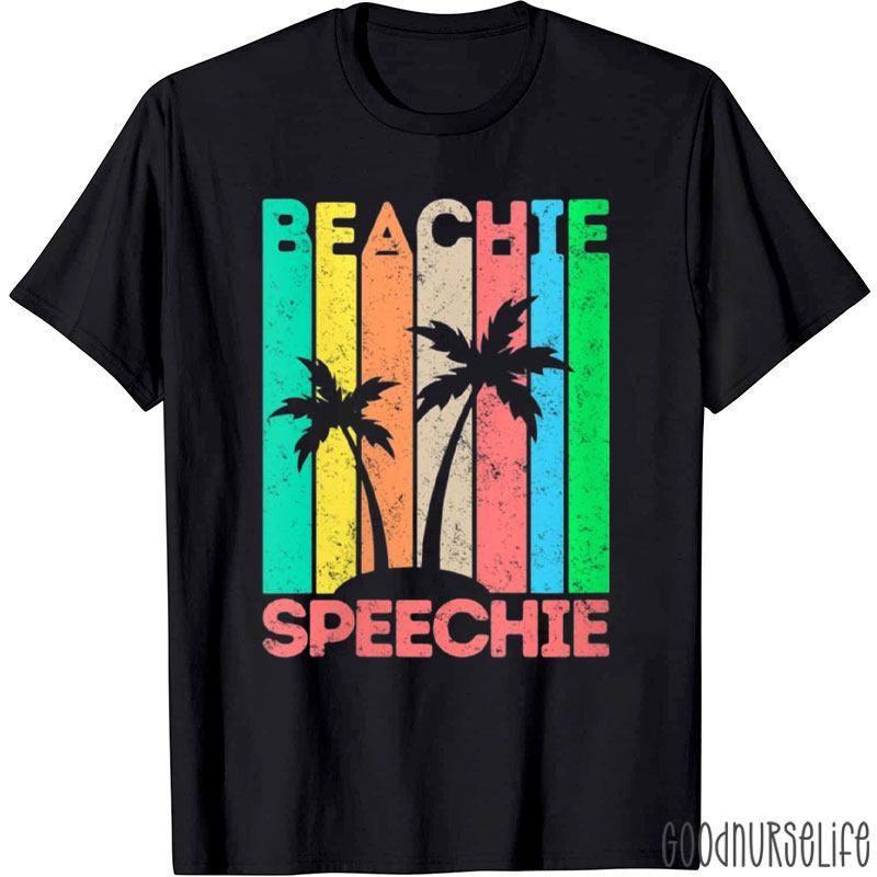 Speech Therapy SLP Beach Vacation Spring & Summer Therapist T-Shirt