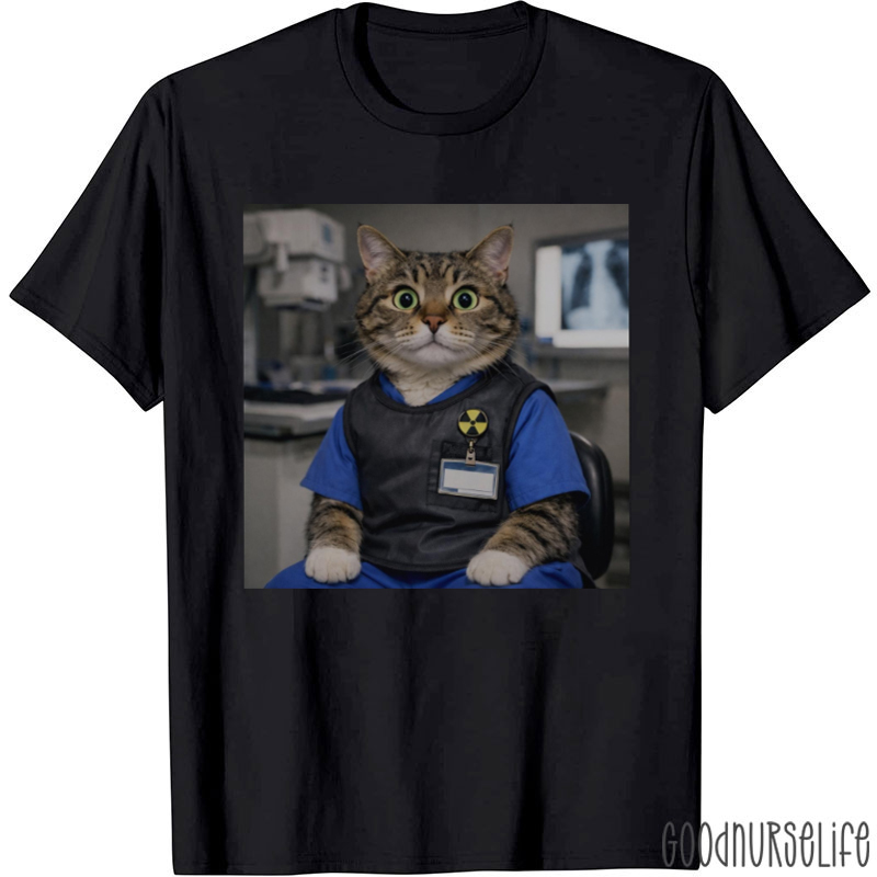 MRI Imaging Tech Radiology Cat T-shirt