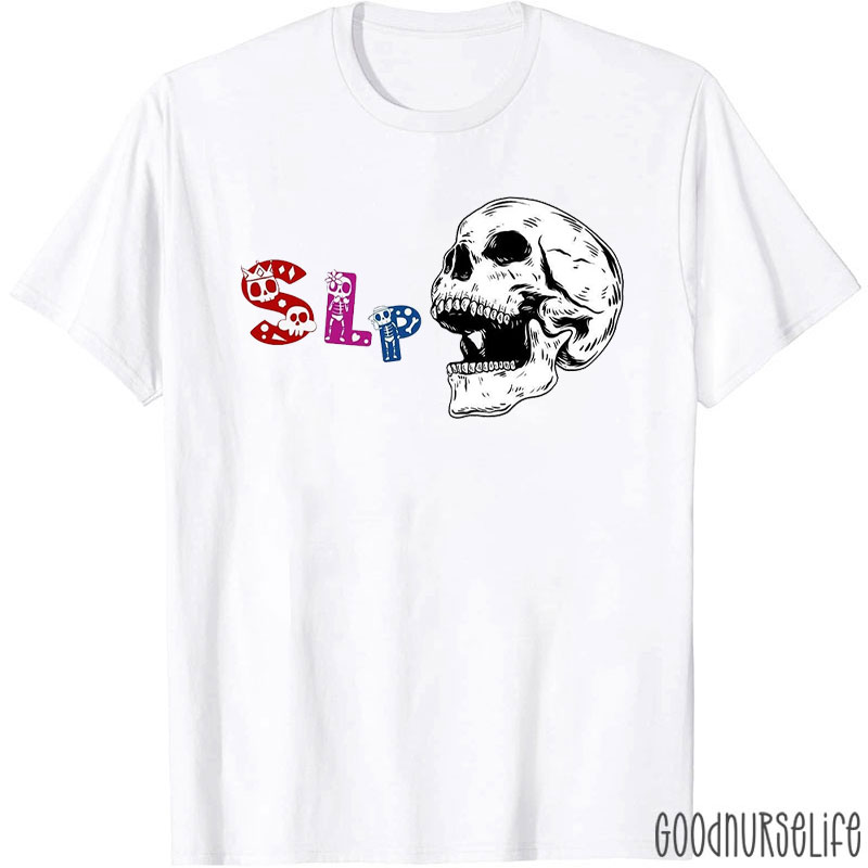 Halloween Spooky Head Skeletons T-Shirt