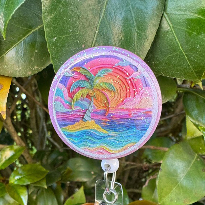 Beach Badge Reel