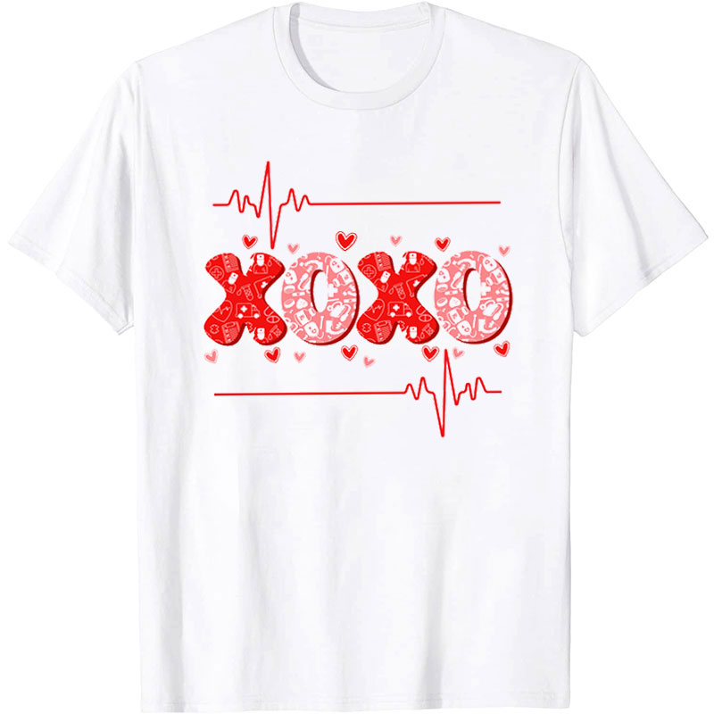 XOXO Valentine Nurse T-Shirt