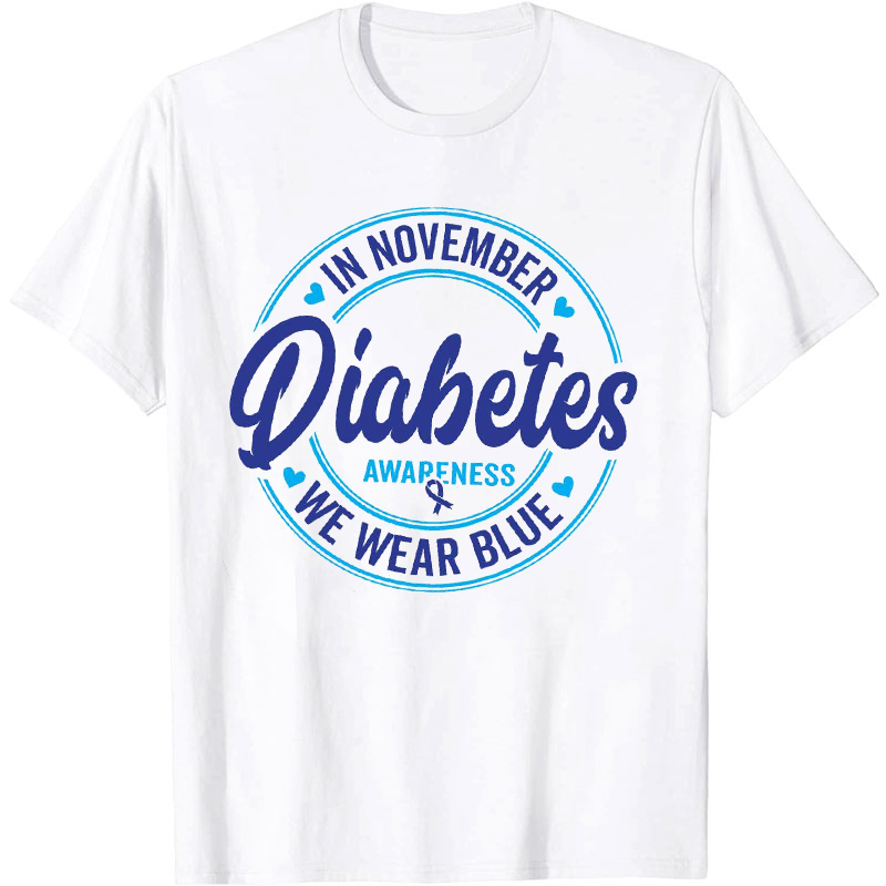 Diabetes Awareness Nurse T-shirt