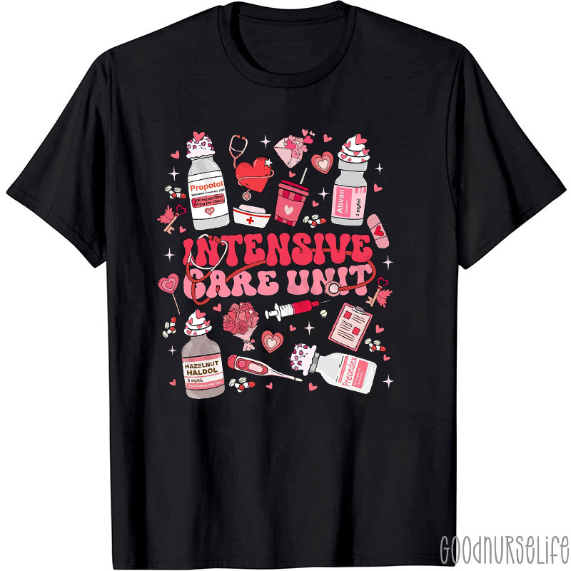 Intensive Care Unit Nurse T-shirt