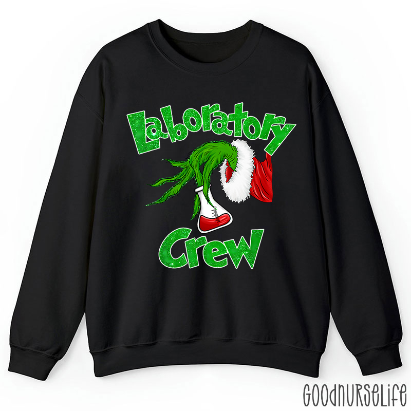 Hand Laboratory Crew Sweatshirt