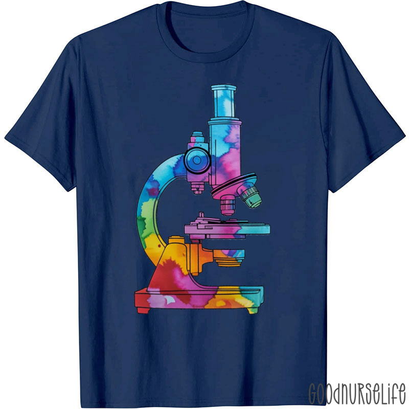 Tie Tye Style Microscope T-shirt