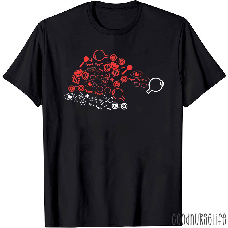 Eye Care Icons Medley T-Shirt