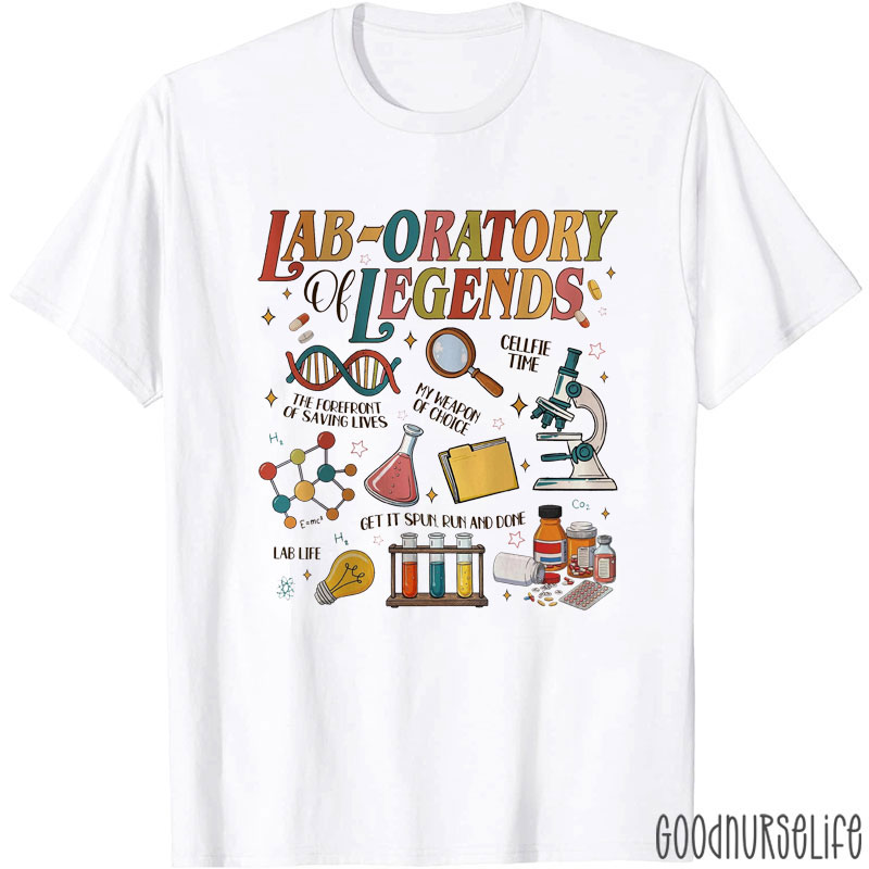 Lab-Oratory Of Legends T-shirt