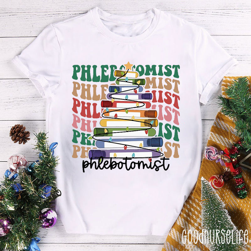 Lab Tech Phlebotomist Nurse T-shirt