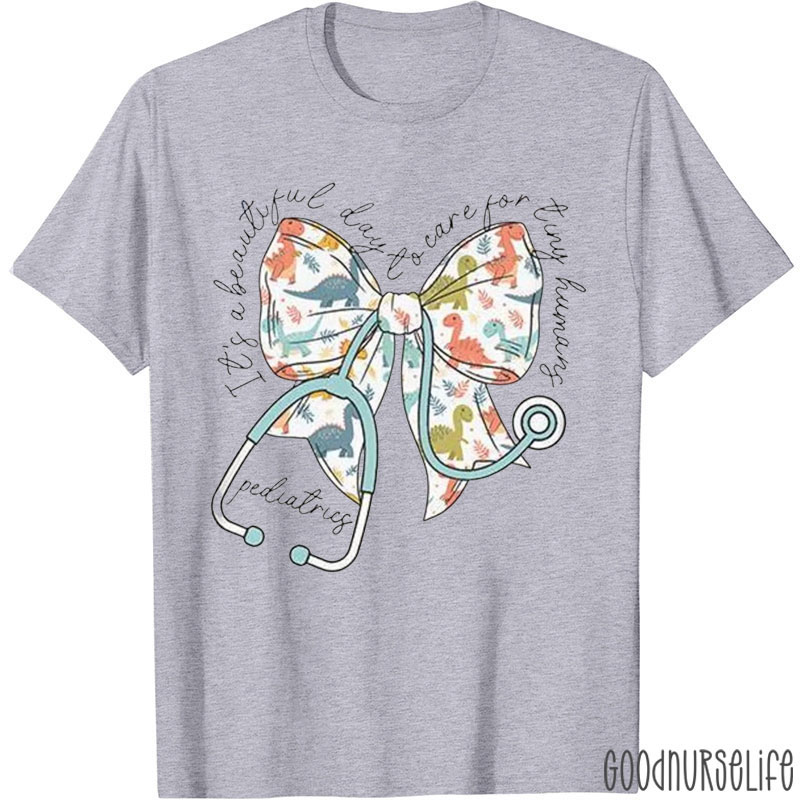 It's A Beautiful Day To Care For Turkey Humans Nurse T-Shirt