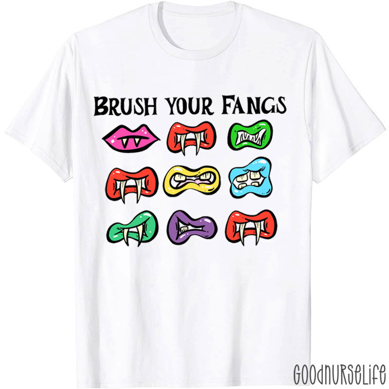 Brush Your Fangs Bro T-Shirt
