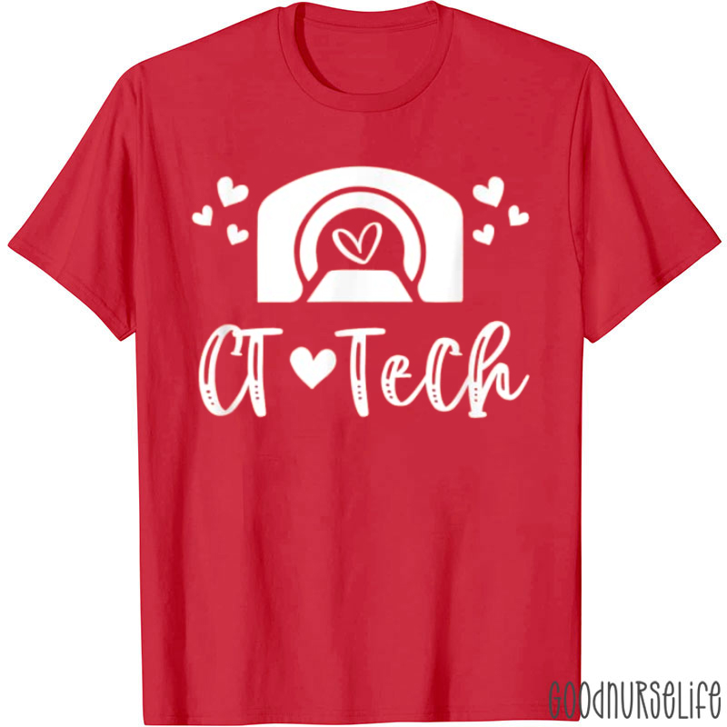 Love Heart CT Tech T-shirt