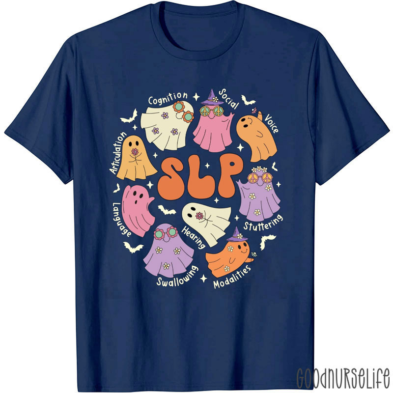 Halloween SLP Cute Ghost T-Shirt
