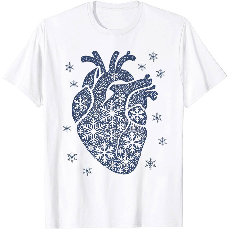 Snowflake Cardiac Nurse T-shirt