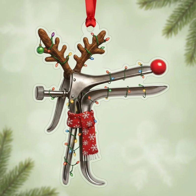 Speculum Christmas Acrylic Christmas Ornament