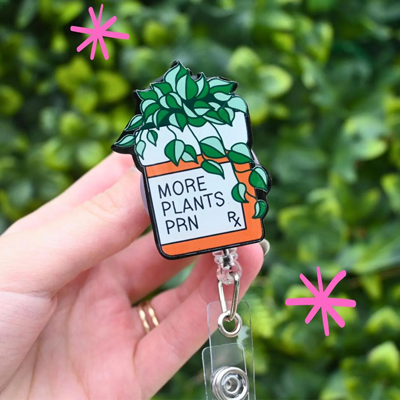 More Plants PRN Badge Reel