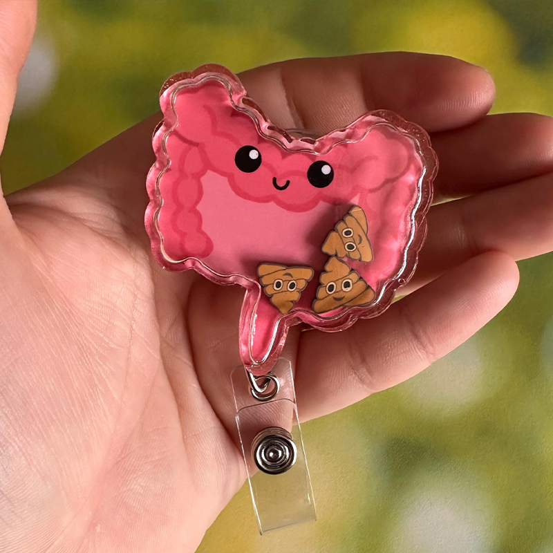 Intestine Shaker Badge Reel