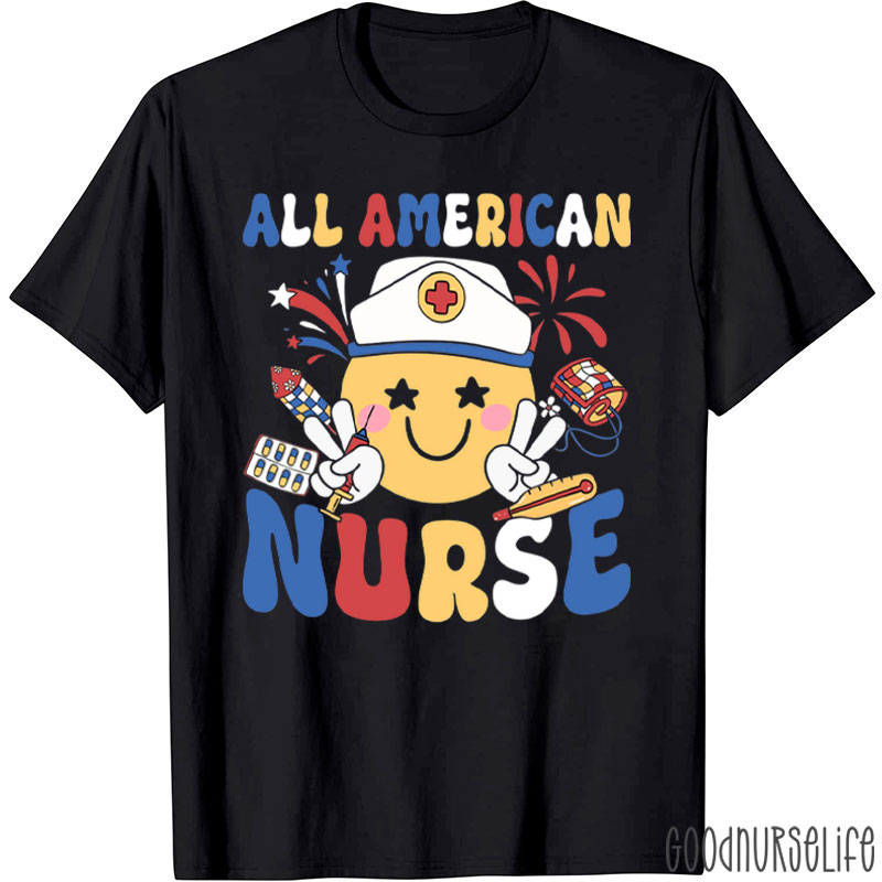 All American Nurse T-Shirt