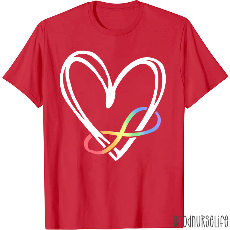 Autism Heart Nurse T-Shirt