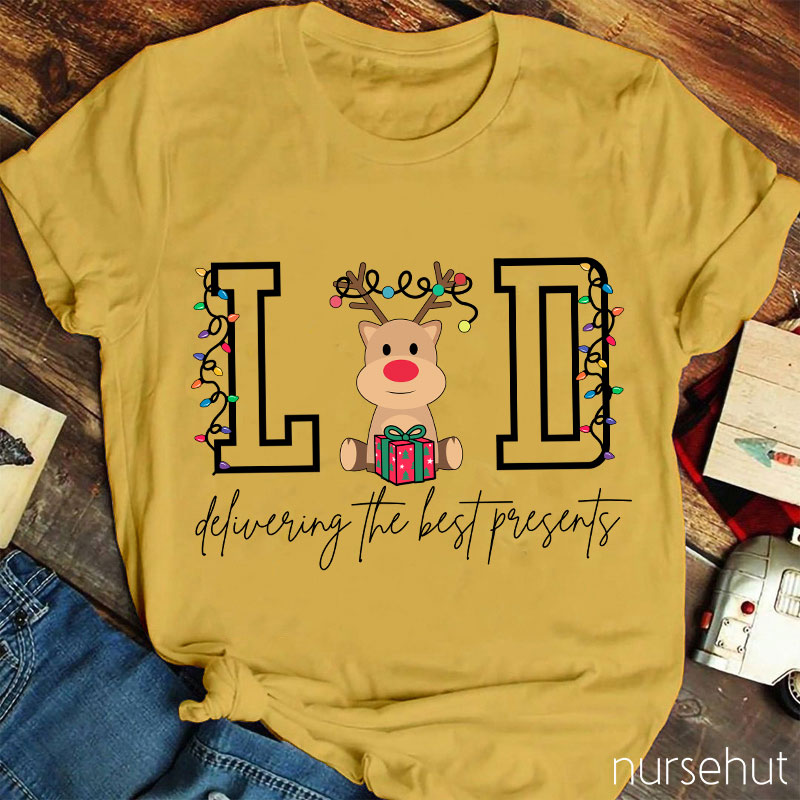 Delivering The Best Presents Nurse T-Shirt