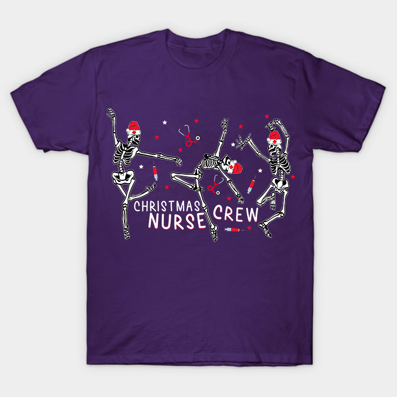 Christmas Nurse Crew Nurse T-Shirt