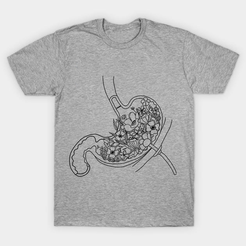 Floral G-Tube Nurse T-Shirt