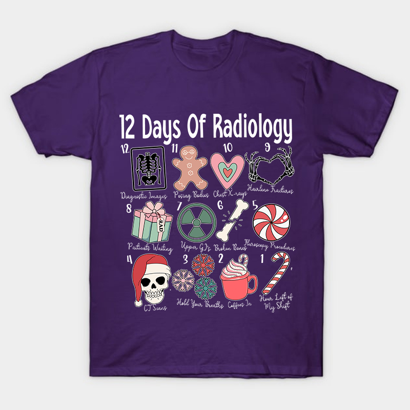 12 Days Of Radiology Nurse T-Shirt