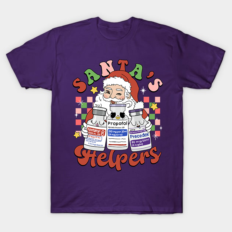 Santa's Helpers Nurse T-Shirt