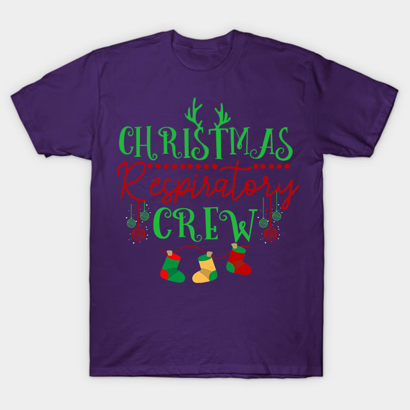 Christmas Respiratory Nurse T-Shirt