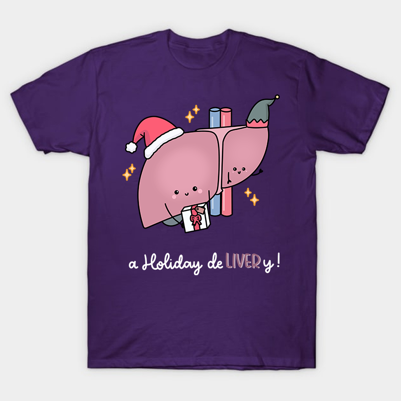 A Holiday Delivery Nurse T-Shirt
