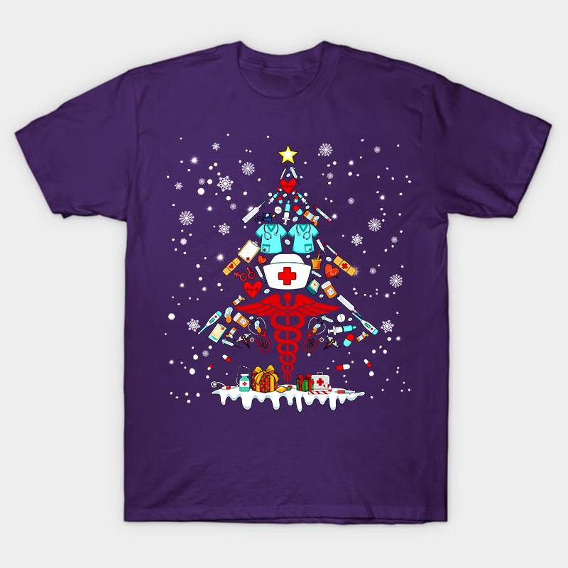 What A Nurse Need Most Is Some Snow On Christmas Nurse T-Shirt