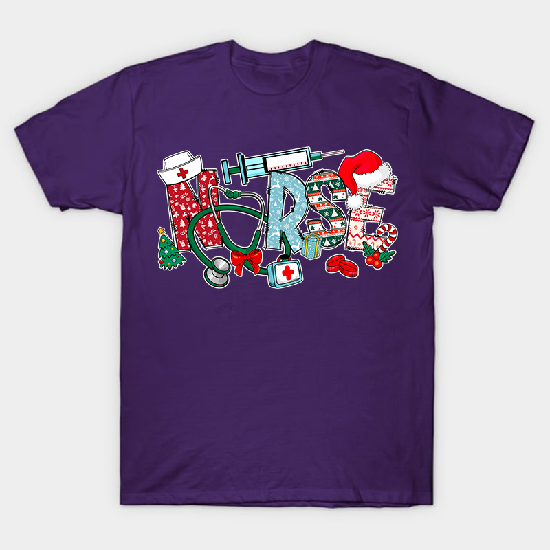 Christmas Crew Nurse T-Shirt