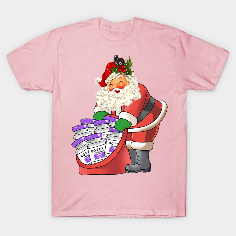 Santa Claus Brings Christmas Botox Nurse T-Shirt