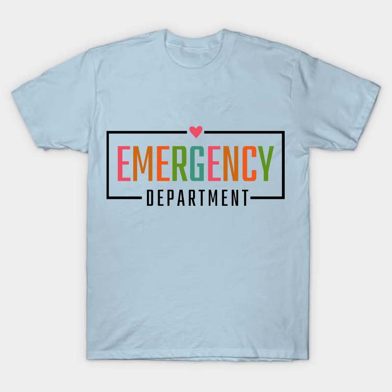 Personalized Emergency Department Nurse T-Shirt