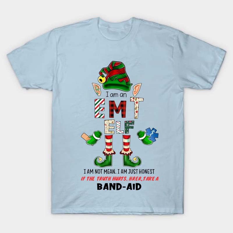 Personalized I Am A Nurse Elf Nurse T-Shirt