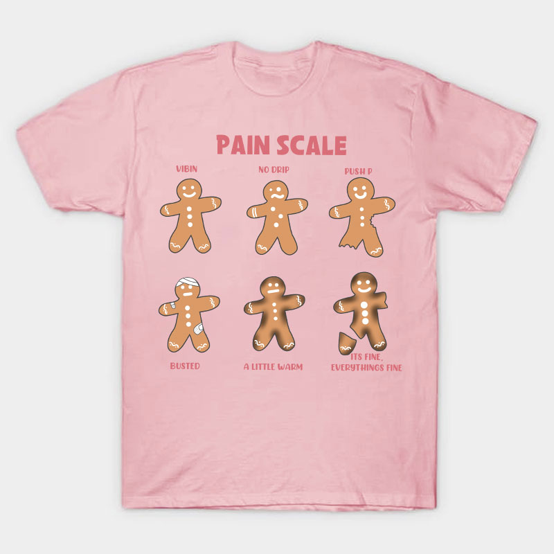 Pain Scale Nurse T-Shirt
