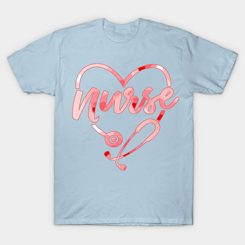 Pinky Heart Nurse T-Shirt