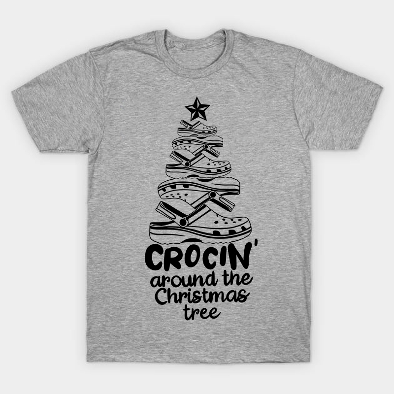 Crocin Around the Christmas Tree Nurse T-Shirt